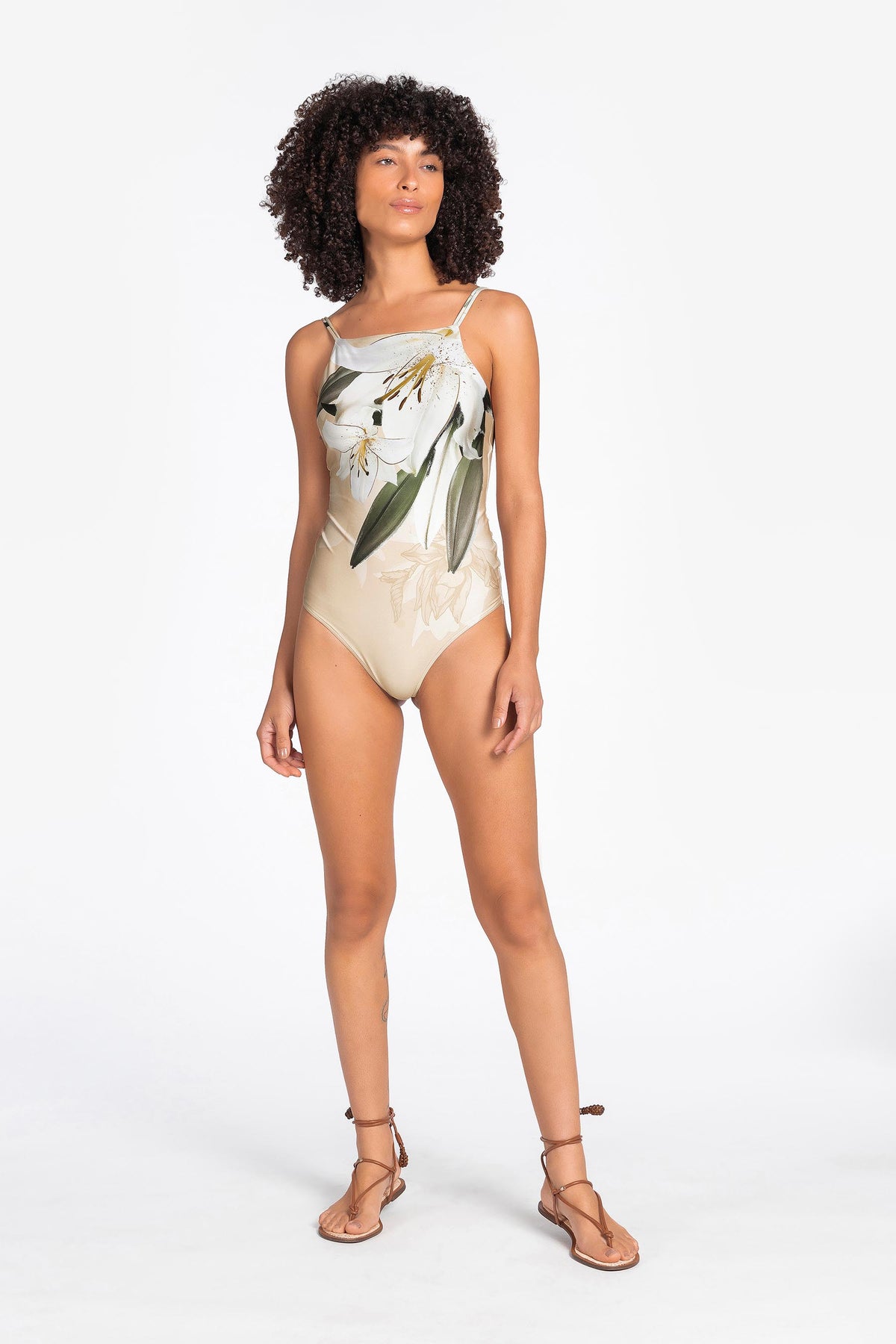 Flourish Halter One Piece