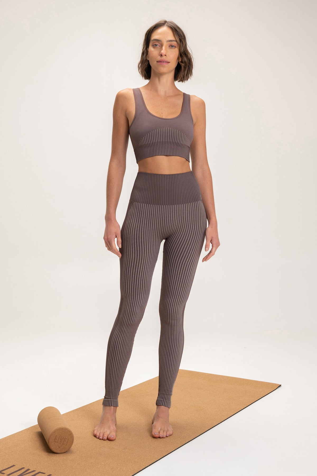 Seamless Rib Multifunctional Leggings