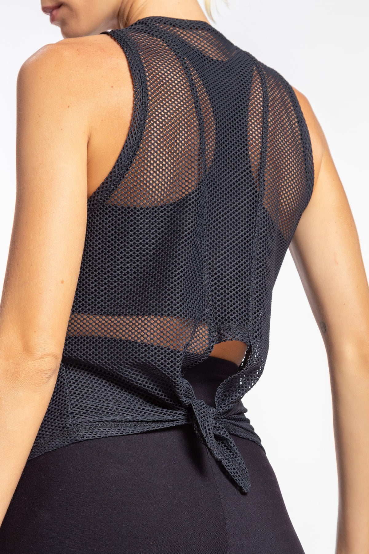 Mesh Cut Tie Tank