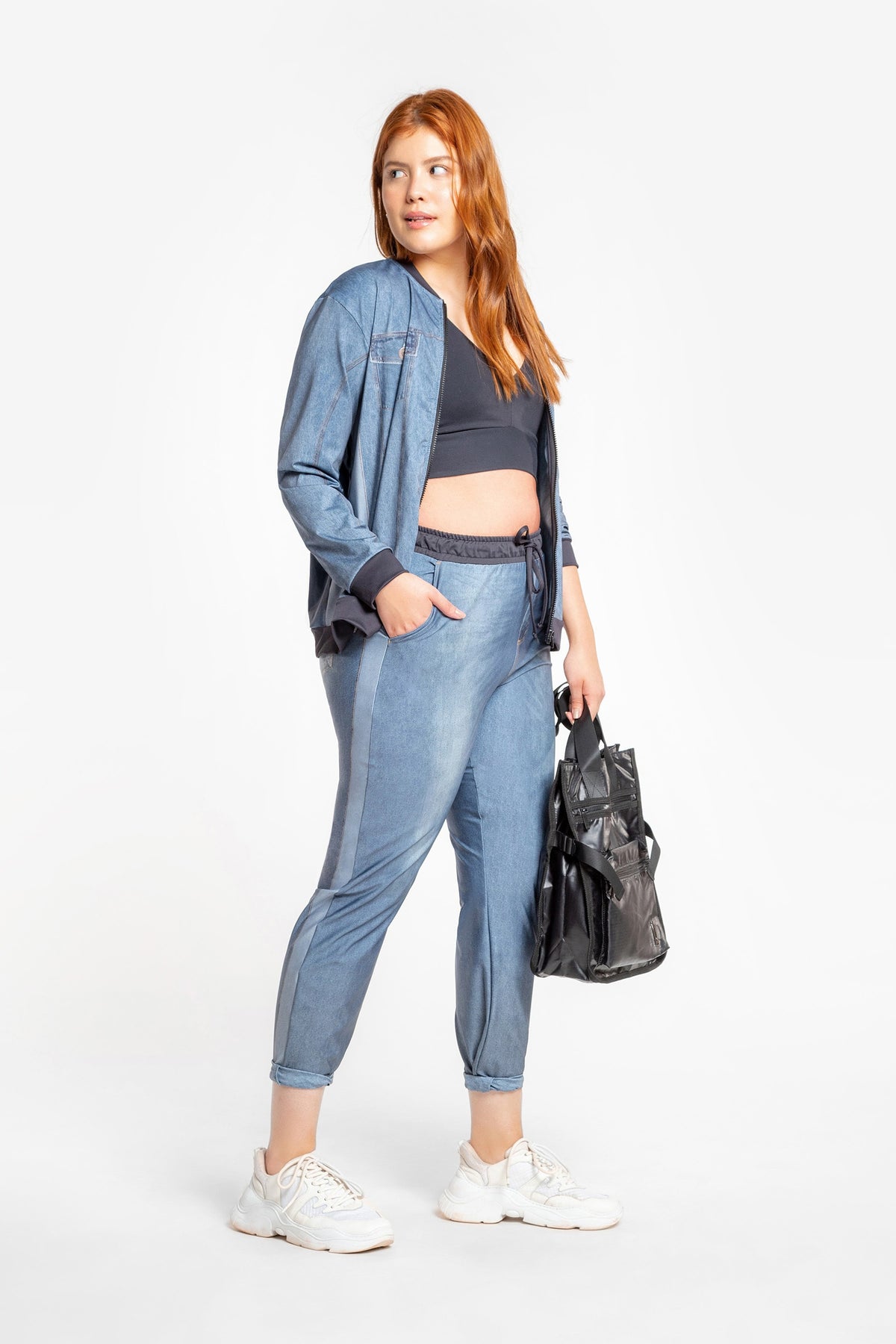 LIVE!+ Blend Denim Boyfriend Pants